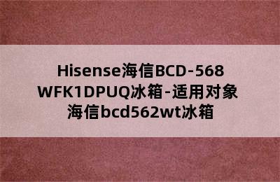 Hisense海信BCD-568WFK1DPUQ冰箱-适用对象 海信bcd562wt冰箱